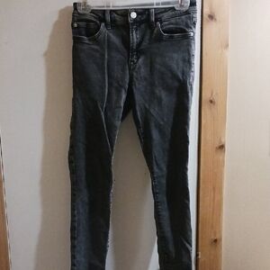 GAP Women's Washed Charcoal Skinny Jeans